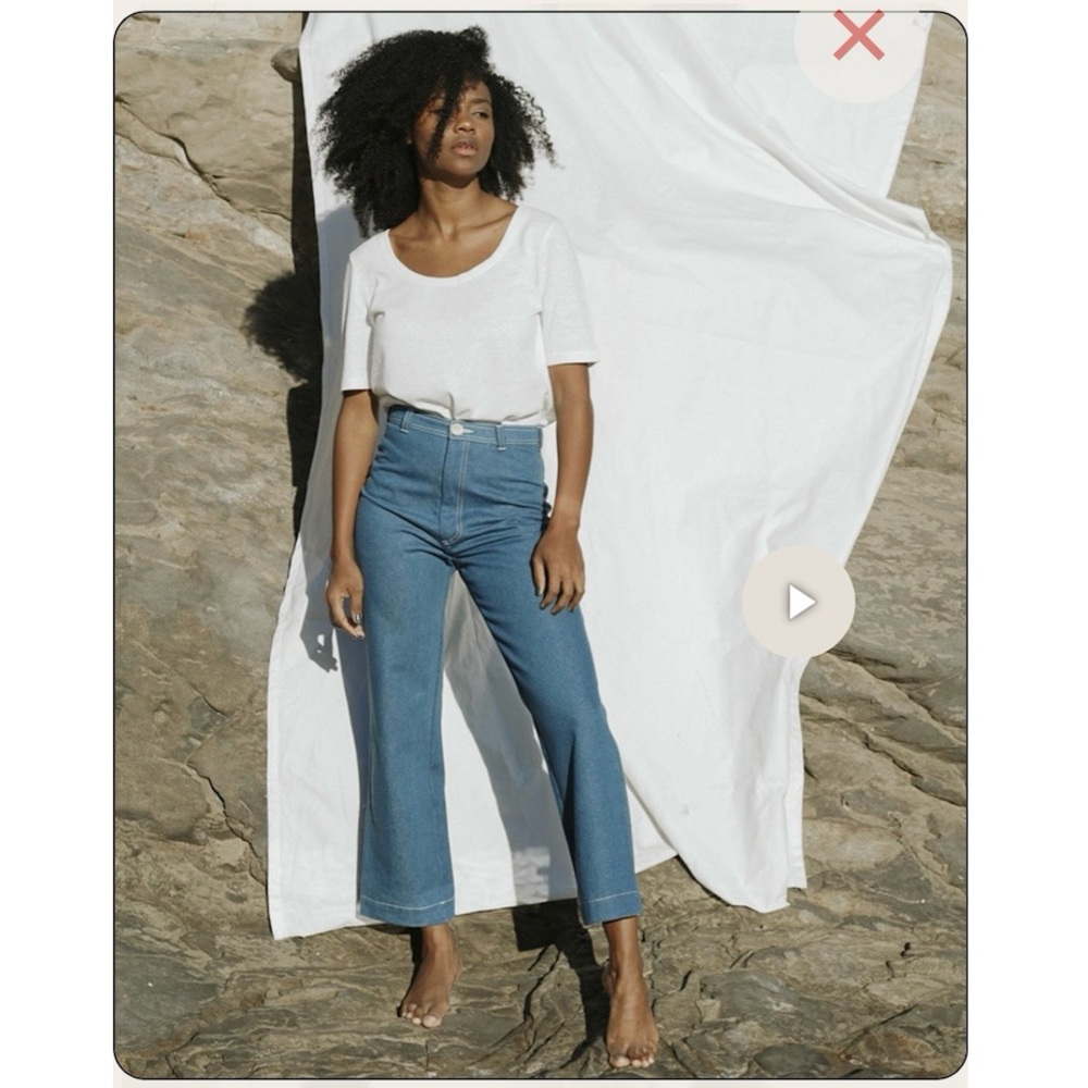 Harly Jae Nico Pants in Denim, Size XL